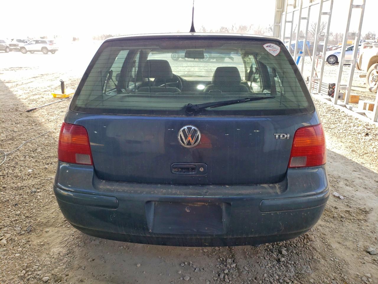 2004 Volkswagen Golf Gls Tdi Silver vin: 9BWGR61J644028808
