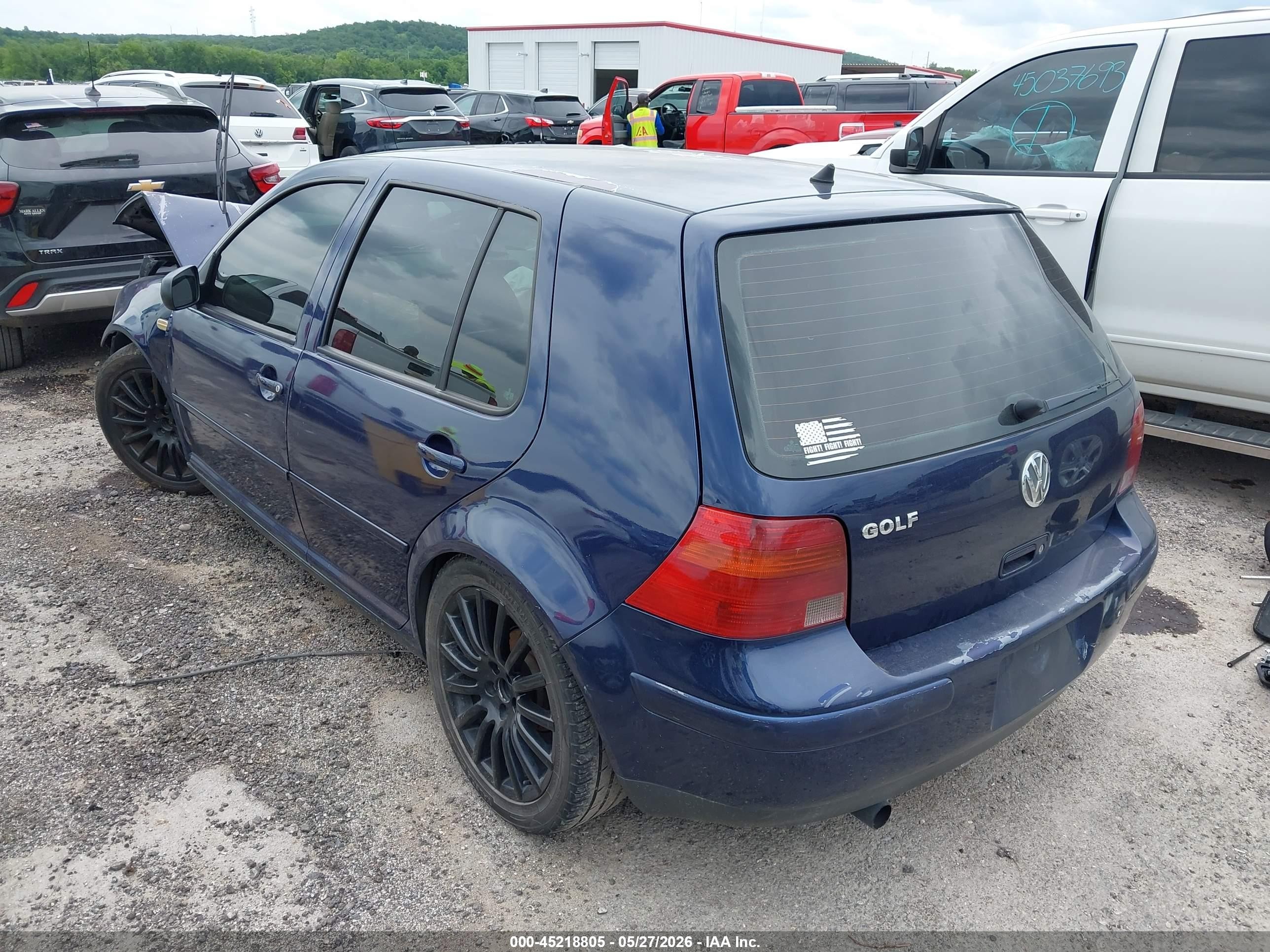 2004 Volkswagen Golf Gls Tdi Navy vin: 9BWGR61J744043396