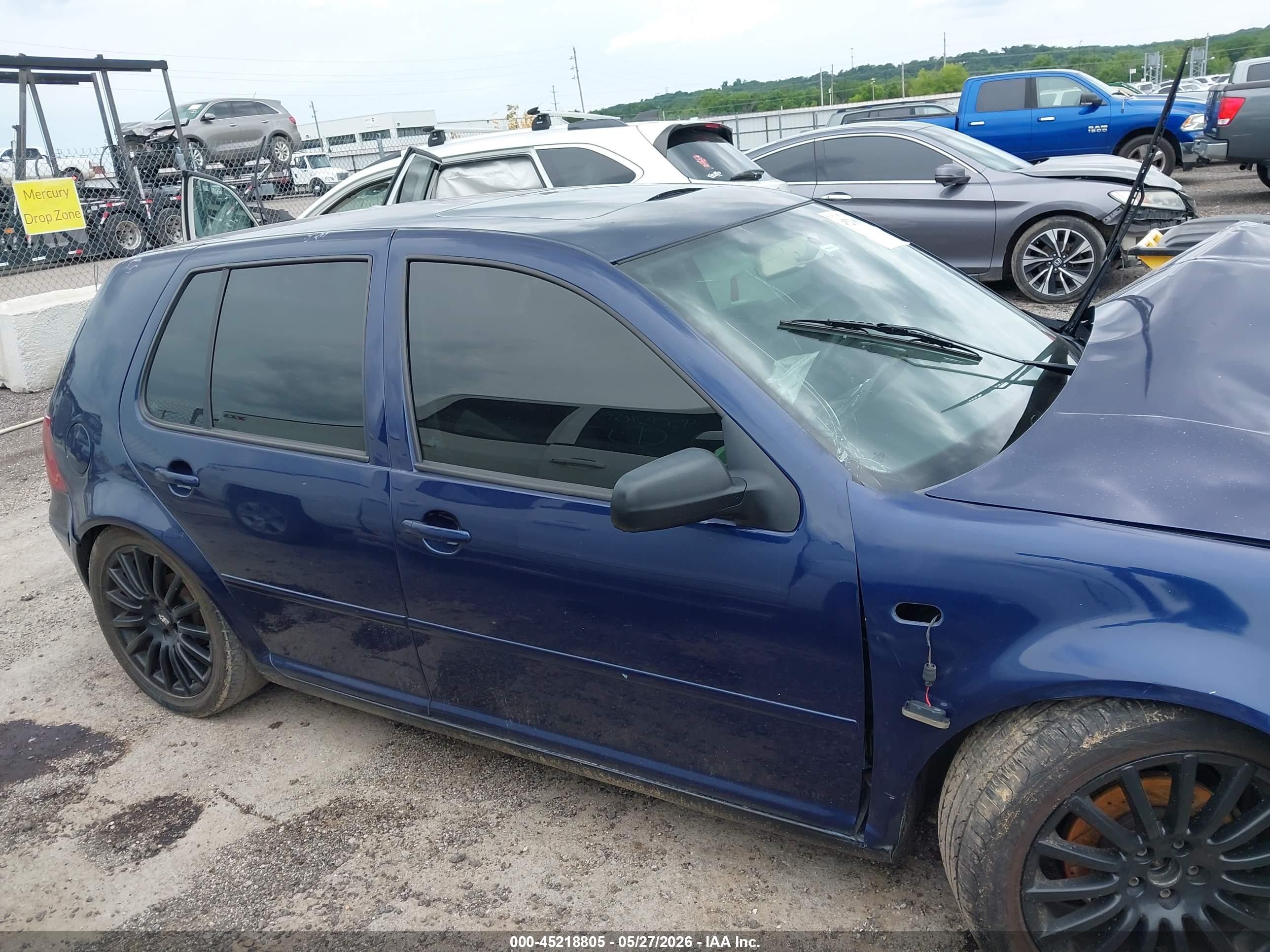 2004 Volkswagen Golf Gls Tdi Navy vin: 9BWGR61J744043396