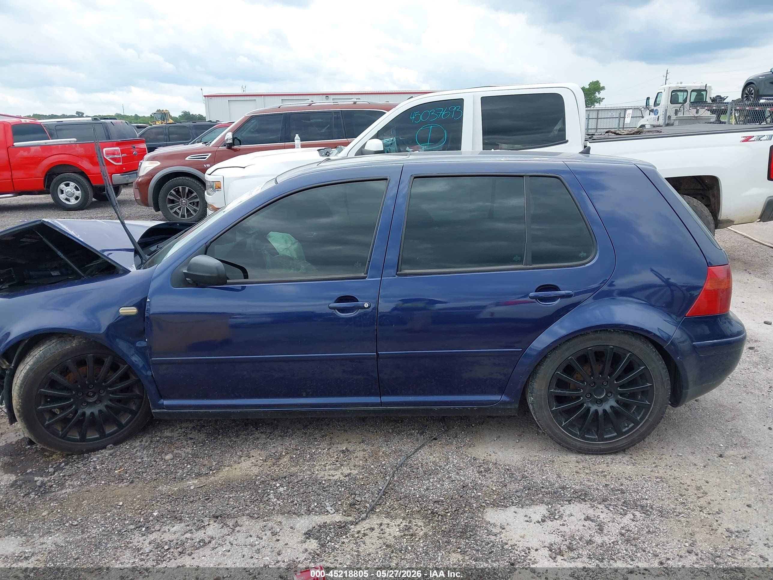 2004 Volkswagen Golf Gls Tdi Navy vin: 9BWGR61J744043396
