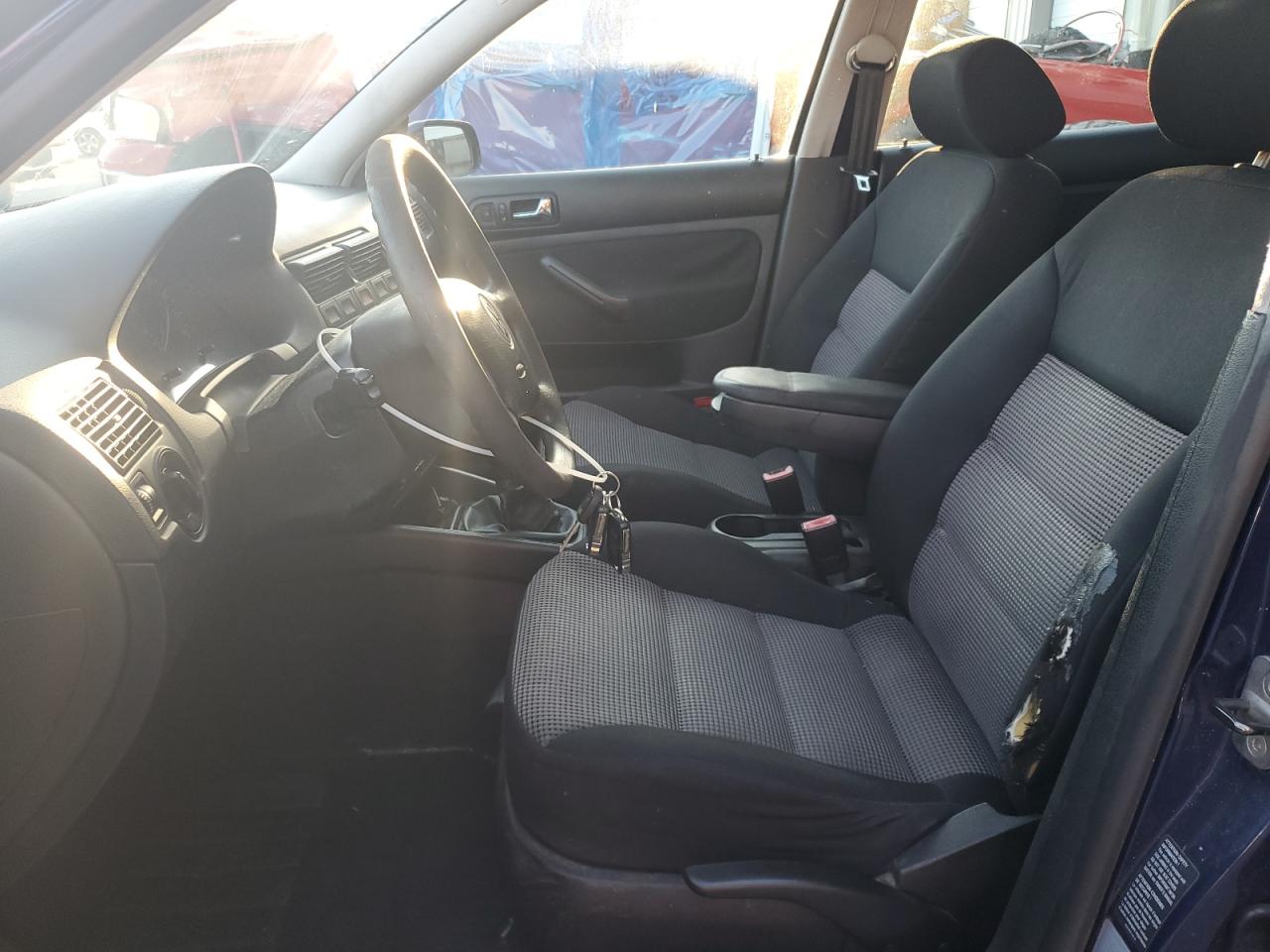 2006 Volkswagen Golf Gls Tdi Blue vin: 9BWGR61J764002799