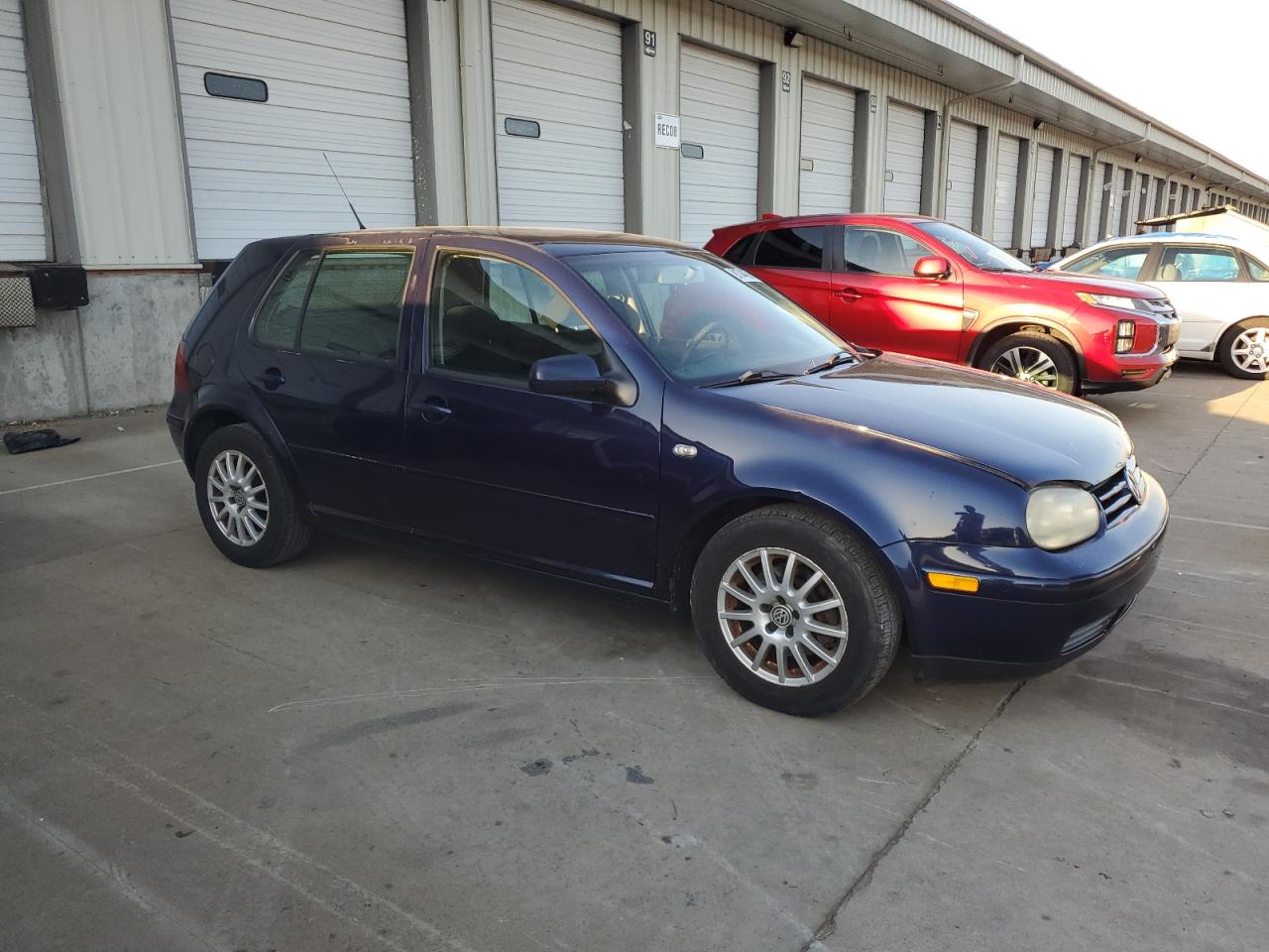 2006 Volkswagen Golf Gls Tdi Blue vin: 9BWGR61J764002799