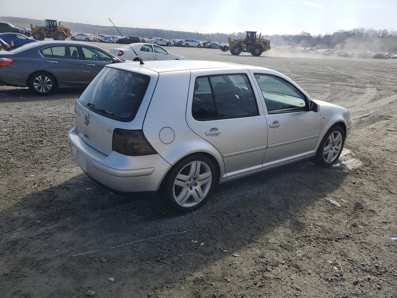 2006 Volkswagen Golf Gls Tdi Серебряный vin: 9BWGR61JX64000674