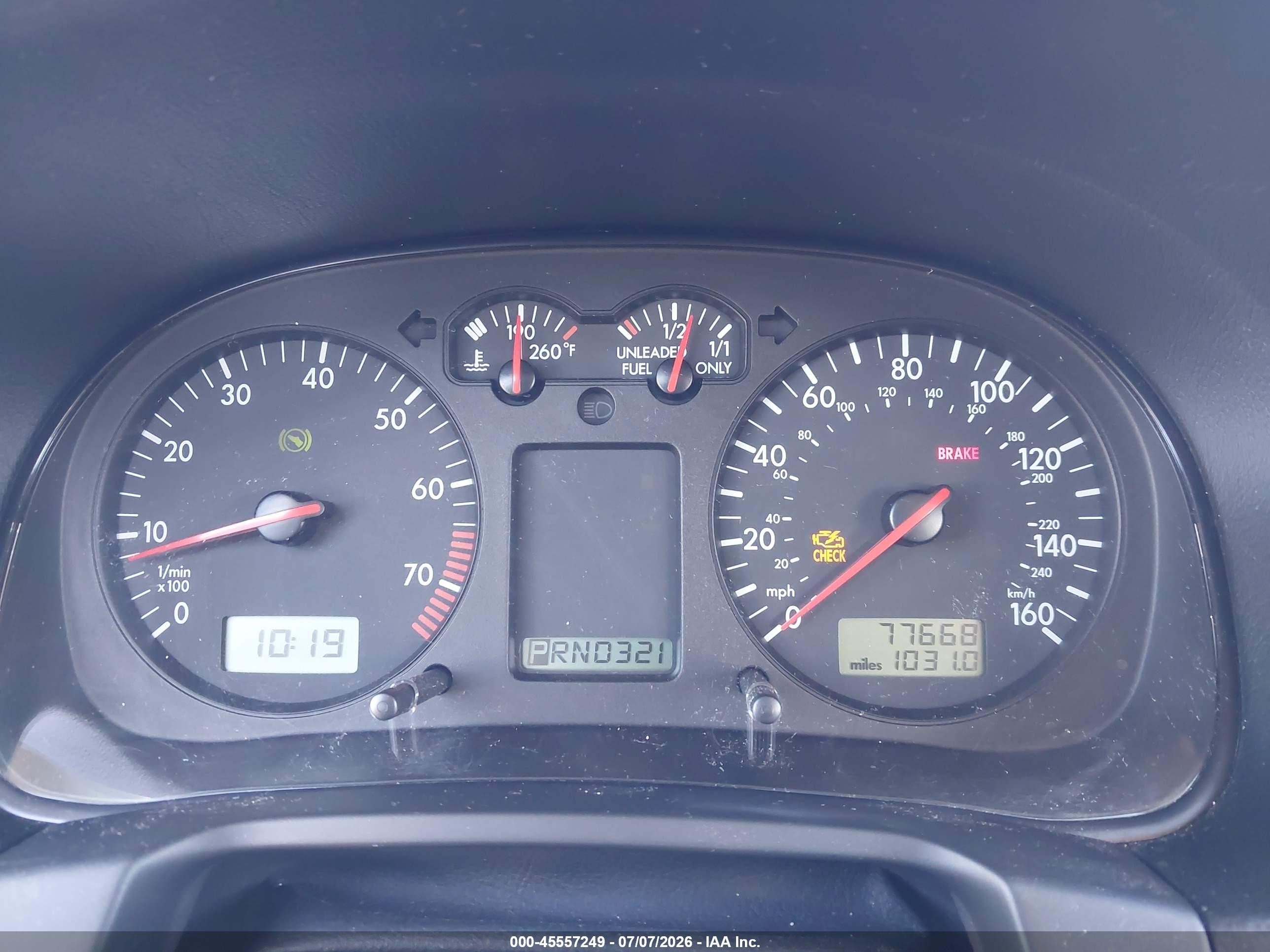 2001 Volkswagen Golf Gls Серебряный vin: 9BWGT61J514046228