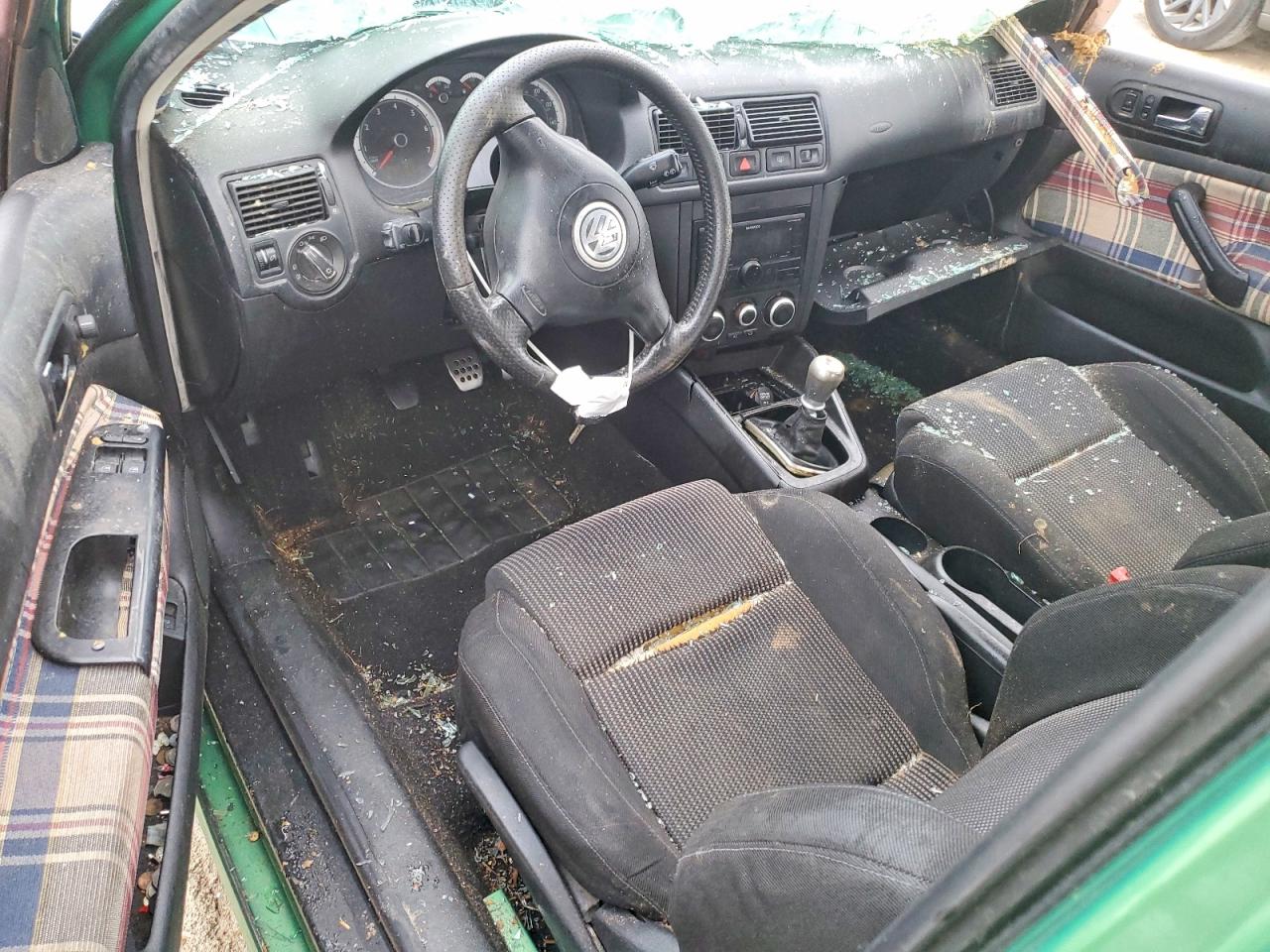 2002 Volkswagen Gti Vr6 Зеленый vin: 9BWPH61J224070988