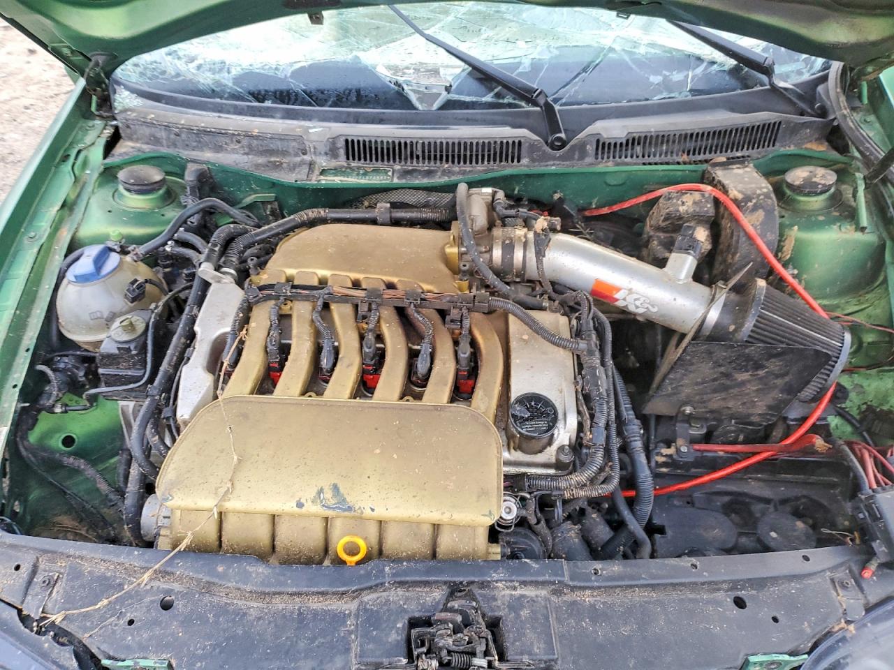 2002 Volkswagen Gti Vr6 Зеленый vin: 9BWPH61J224070988