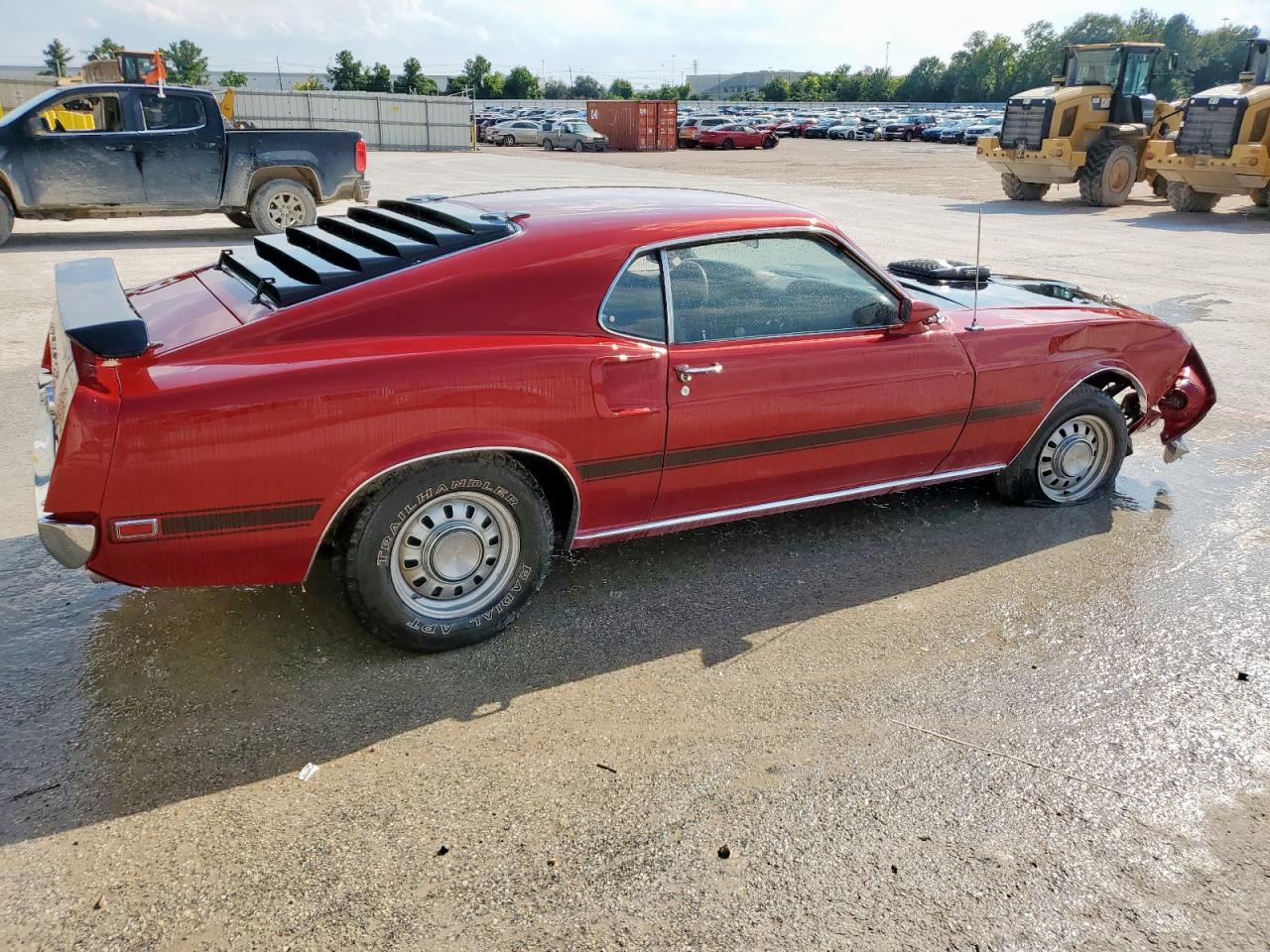 1969 Ford Mustang Red vin: 9F02H166571