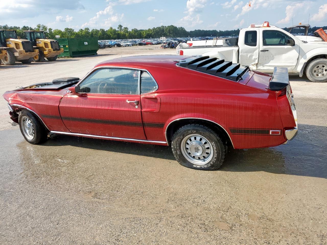 1969 Ford Mustang Red vin: 9F02H166571