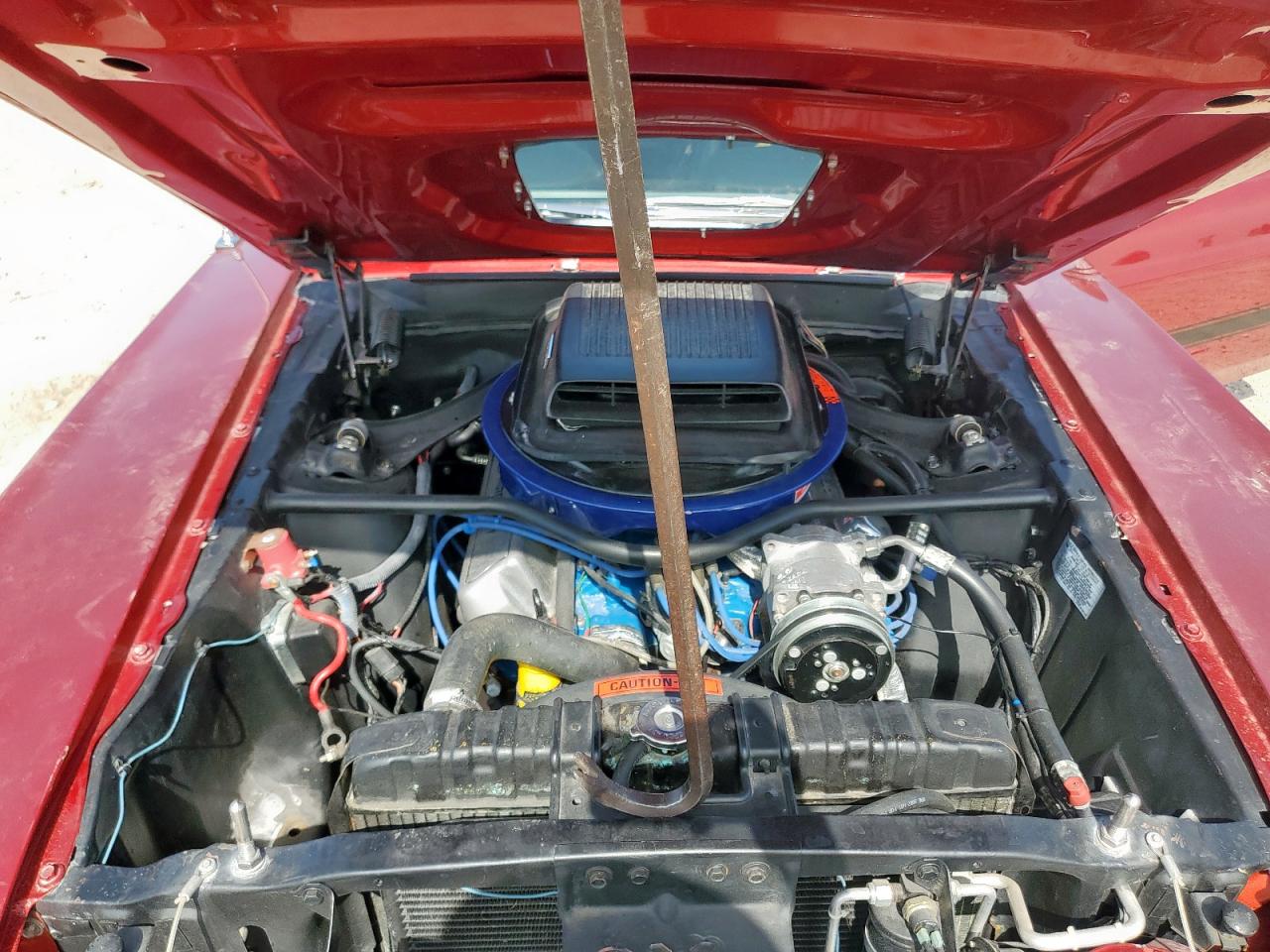 1969 Ford Mustang Red vin: 9F02H166571