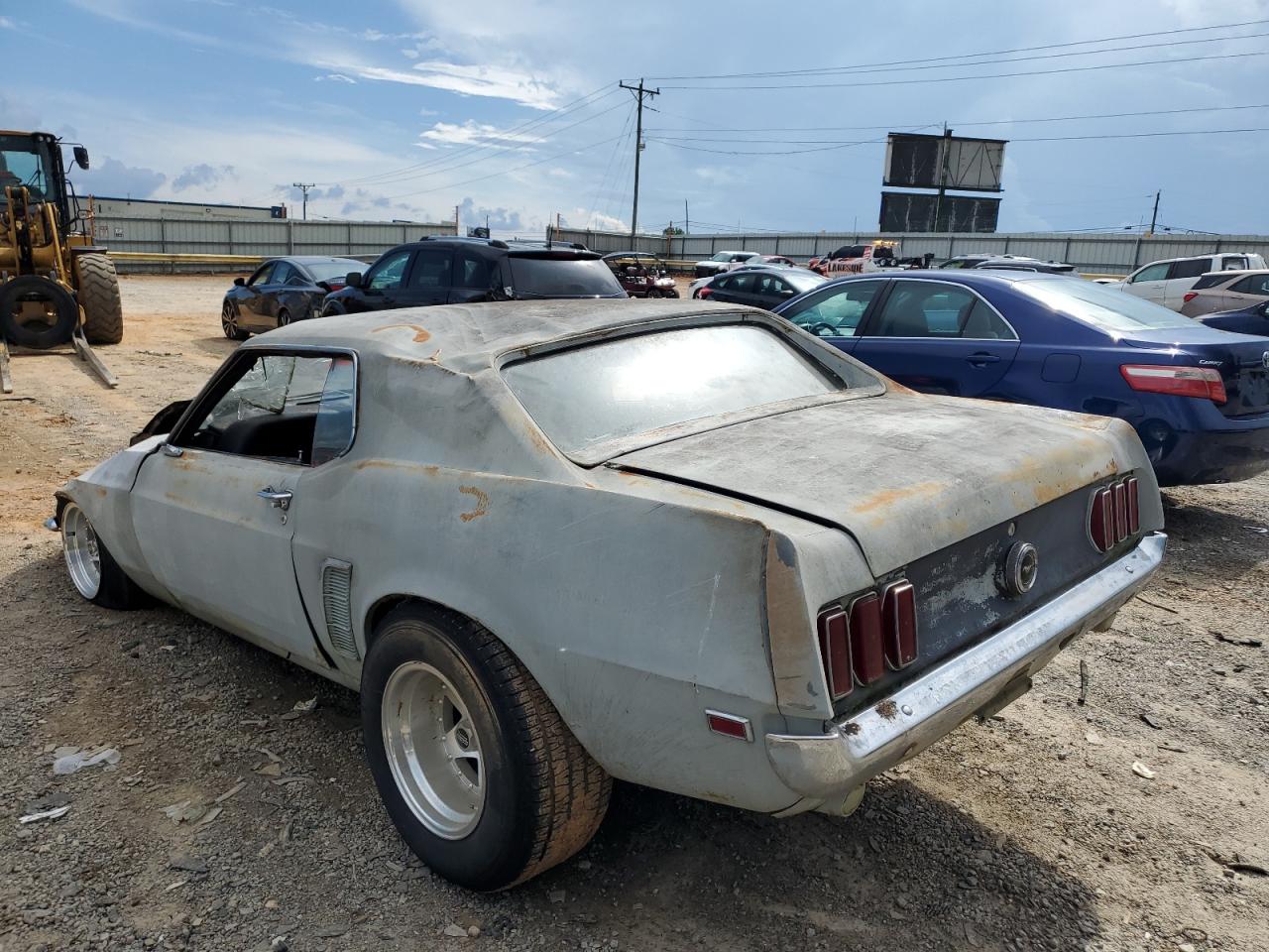 1969 Ford Mustang Gray vin: 9T01H139112