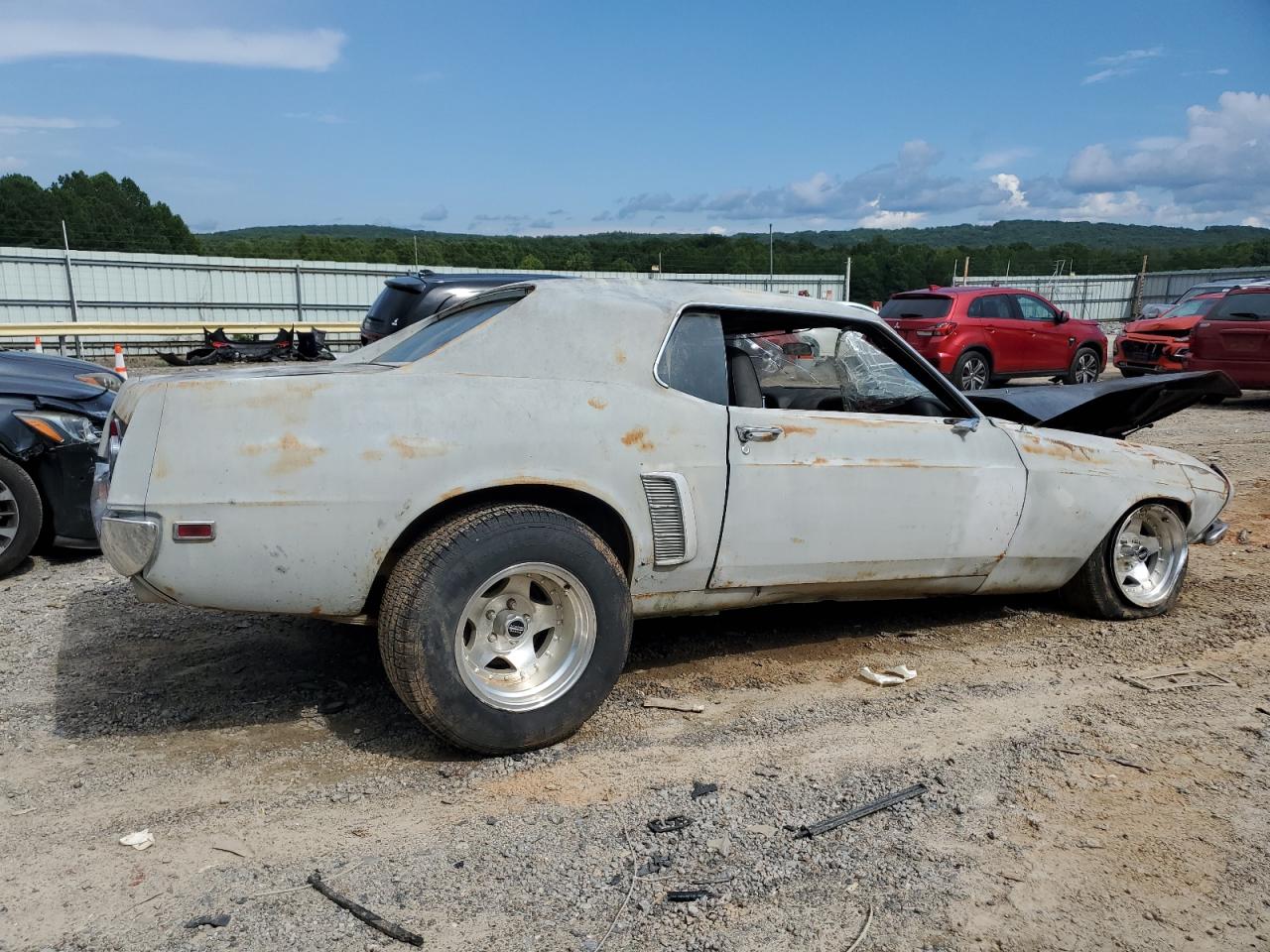 1969 Ford Mustang Gray vin: 9T01H139112