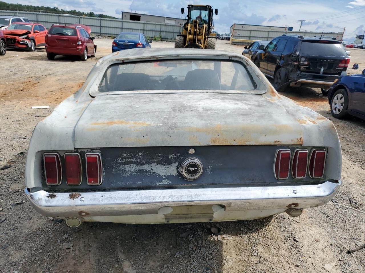 1969 Ford Mustang Gray vin: 9T01H139112