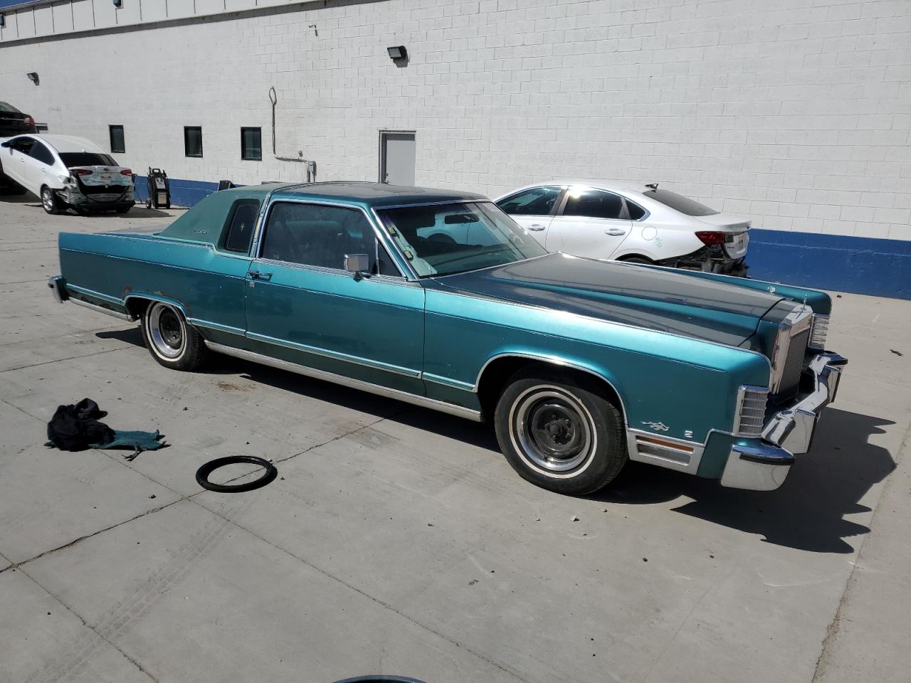 1979 Lincoln Continenta Turquoise vin: 9Y81S676998