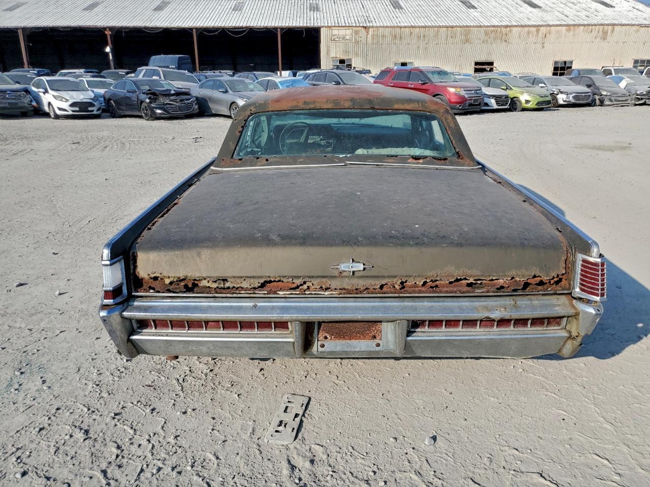 1969 Lincoln Continentl Brown vin: 9Y82A866291