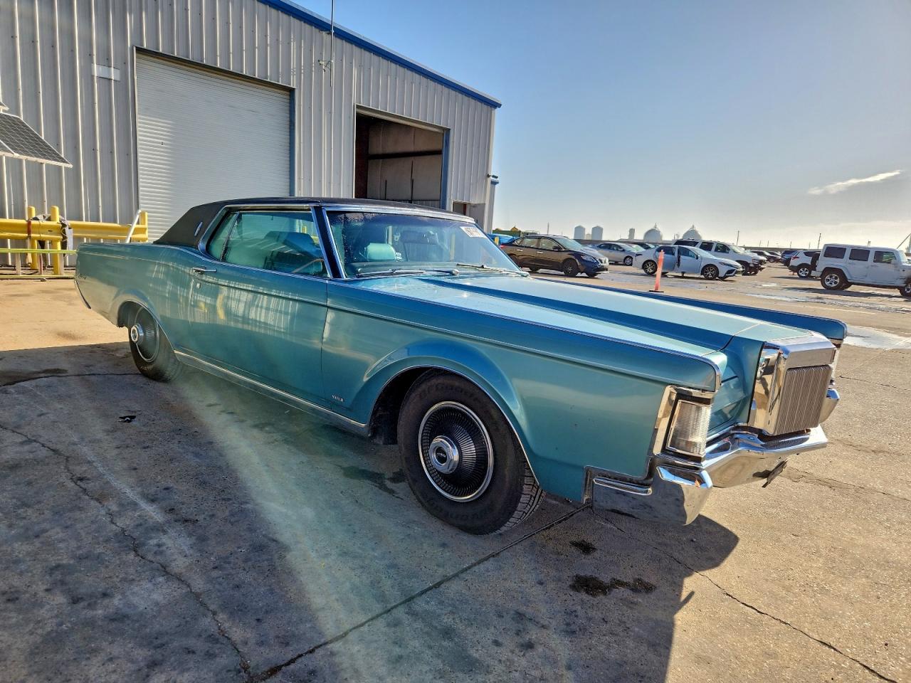 1969 Lincoln Continenta Turquoise vin: 9Y89A899686