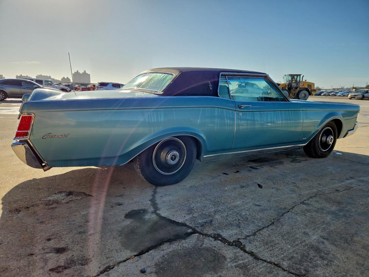 1969 Lincoln Continenta Turquoise vin: 9Y89A899686