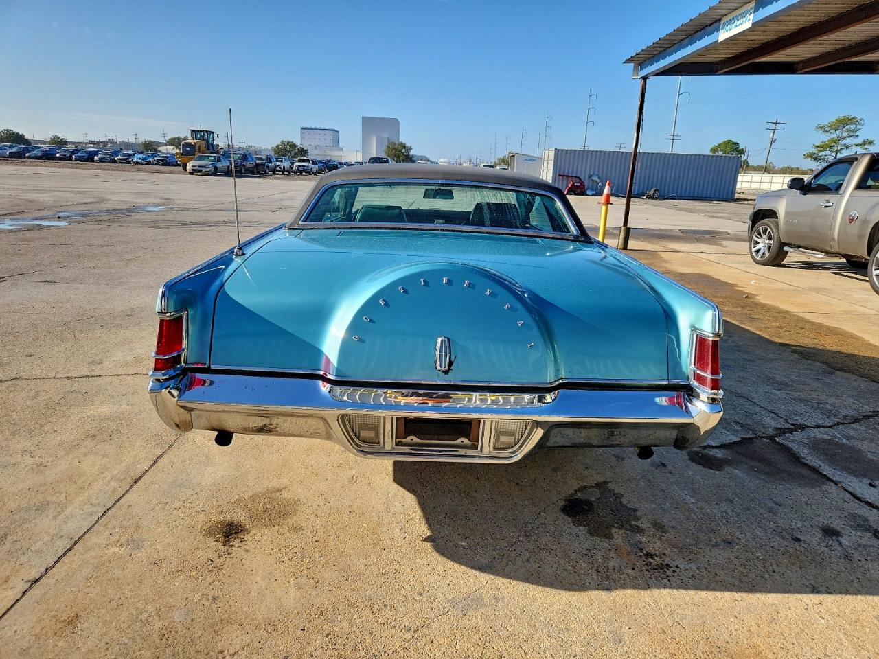 1969 Lincoln Continenta Turquoise vin: 9Y89A899686