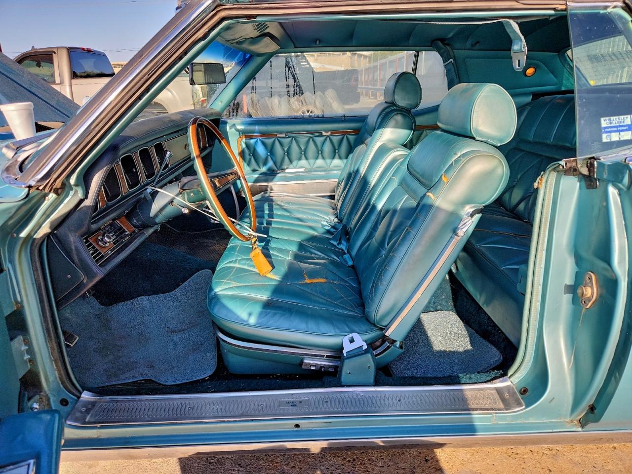 1969 Lincoln Continenta Turquoise vin: 9Y89A899686