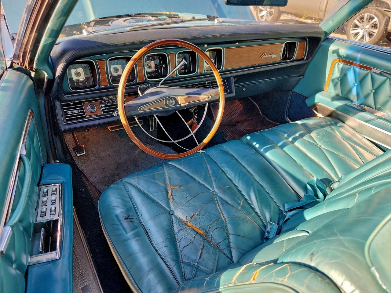 1969 Lincoln Continenta Turquoise vin: 9Y89A899686