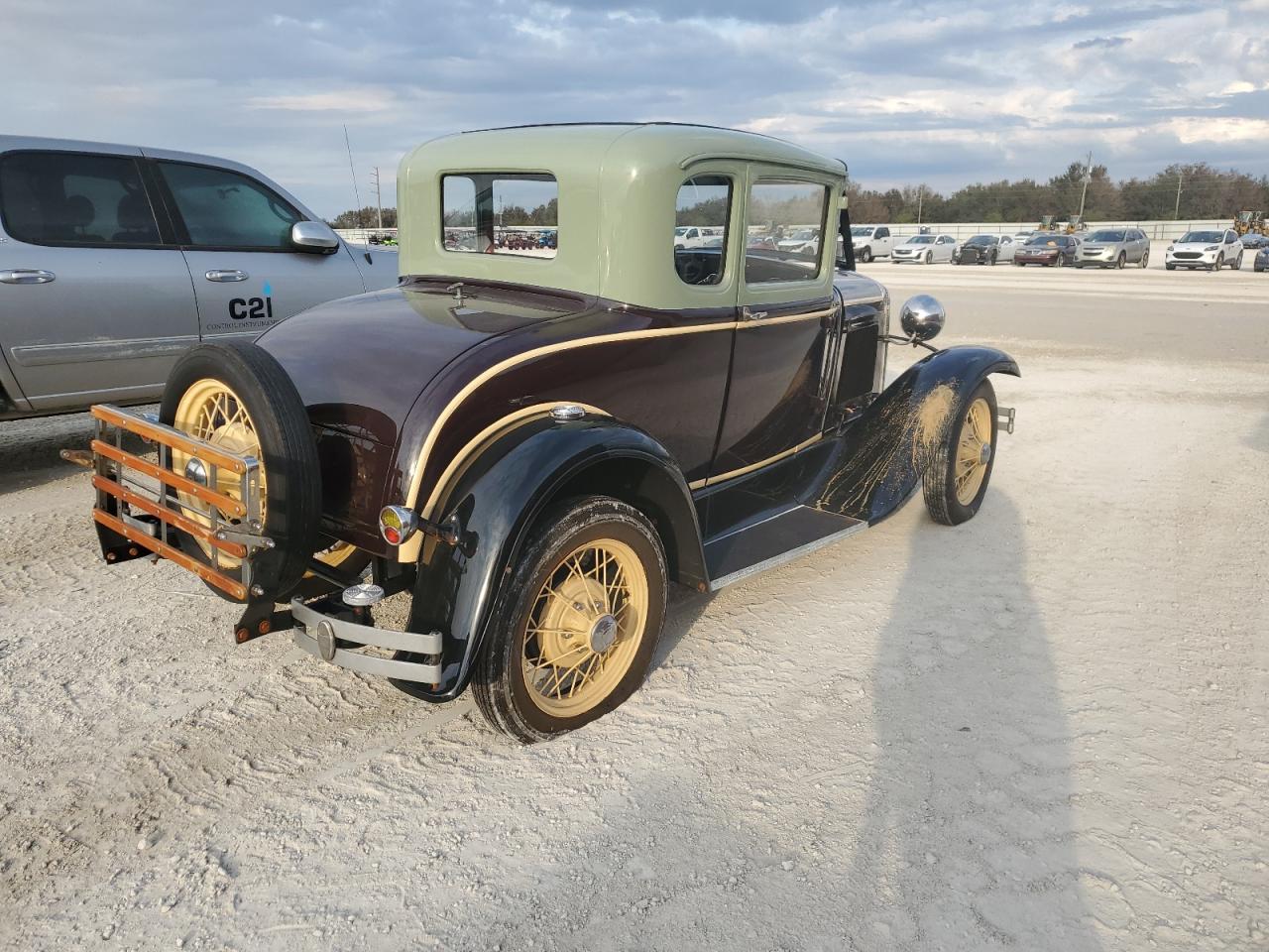 1930 Ford Model A   Burgundy vin: A1993906