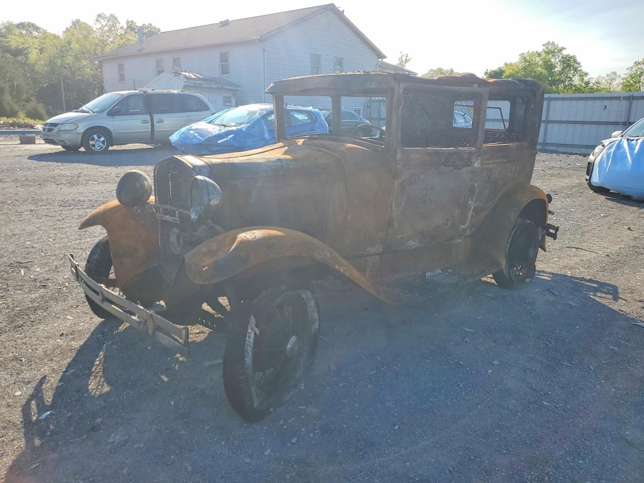 1931 Ford Model A Deluxe Burn vin: A3727254