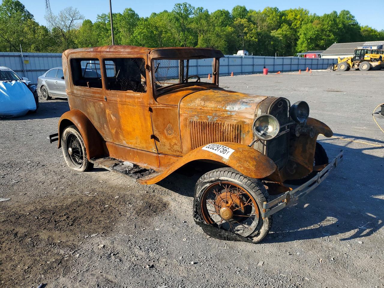 1931 Ford Model A Deluxe Burn vin: A3727254