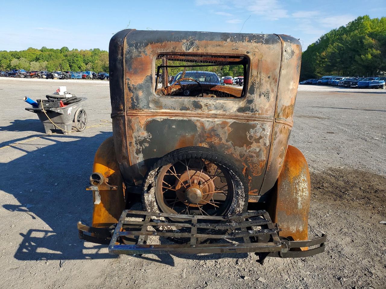 1931 Ford Model A Deluxe Burn vin: A3727254
