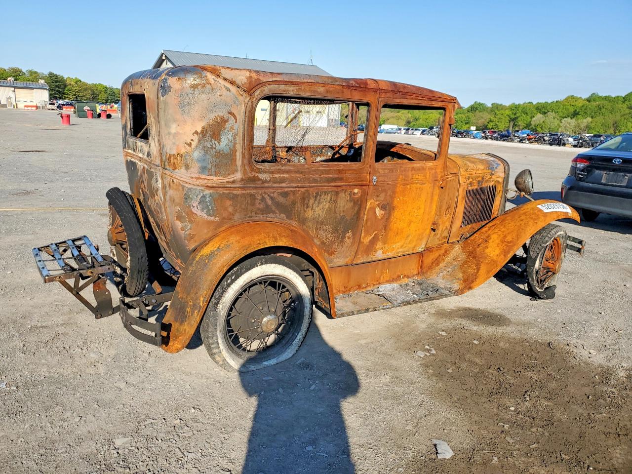 1931 Ford Model A Deluxe Burn vin: A3727254