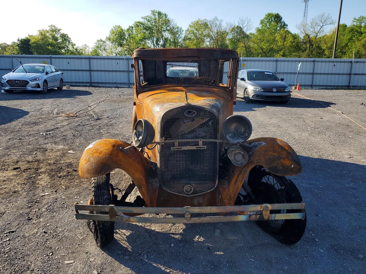 1931 Ford Model A Deluxe Burn vin: A3727254