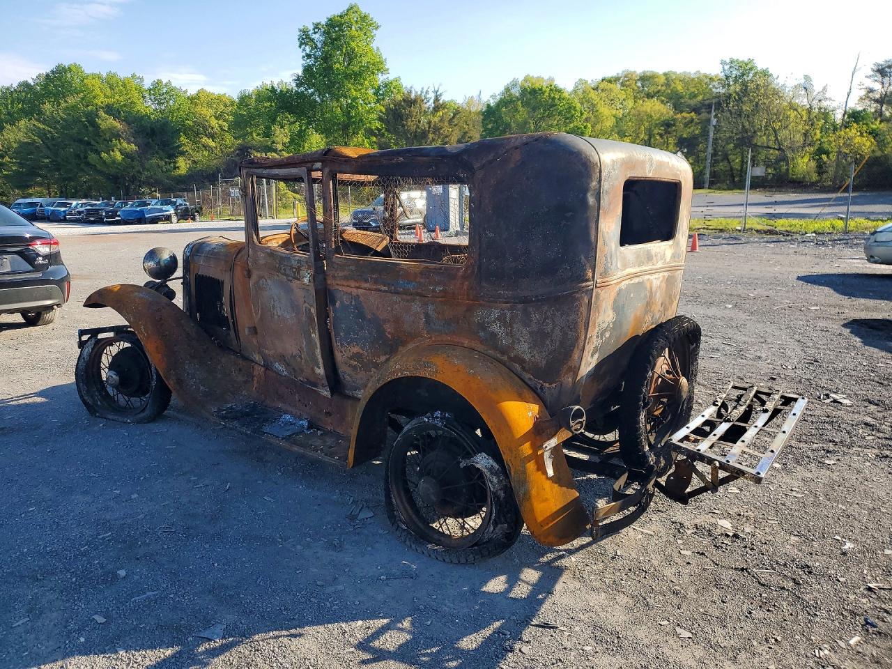 1931 Ford Model A Deluxe Burn vin: A3727254