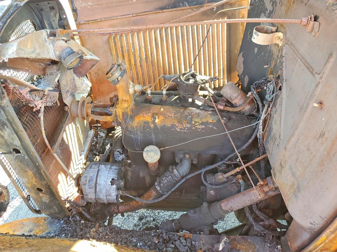 1931 Ford Model A Deluxe Burn vin: A3727254