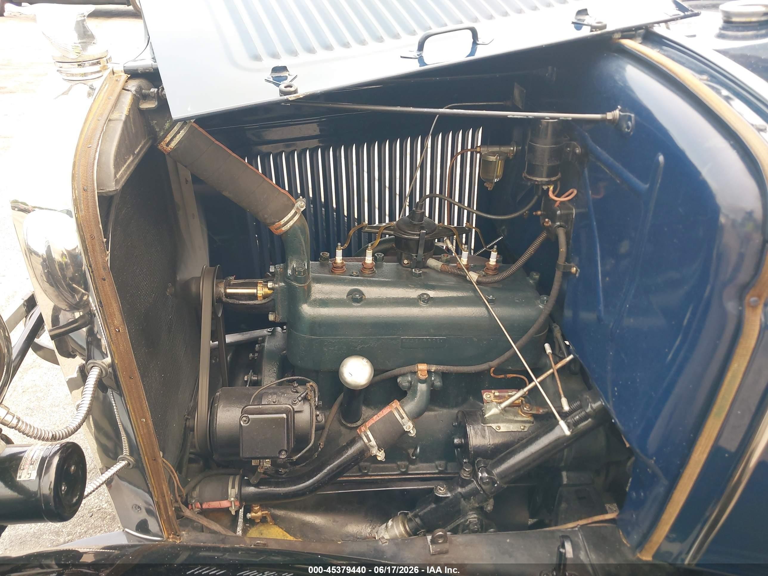 1970 Ford Model A Roadster Blue vin: A4142825