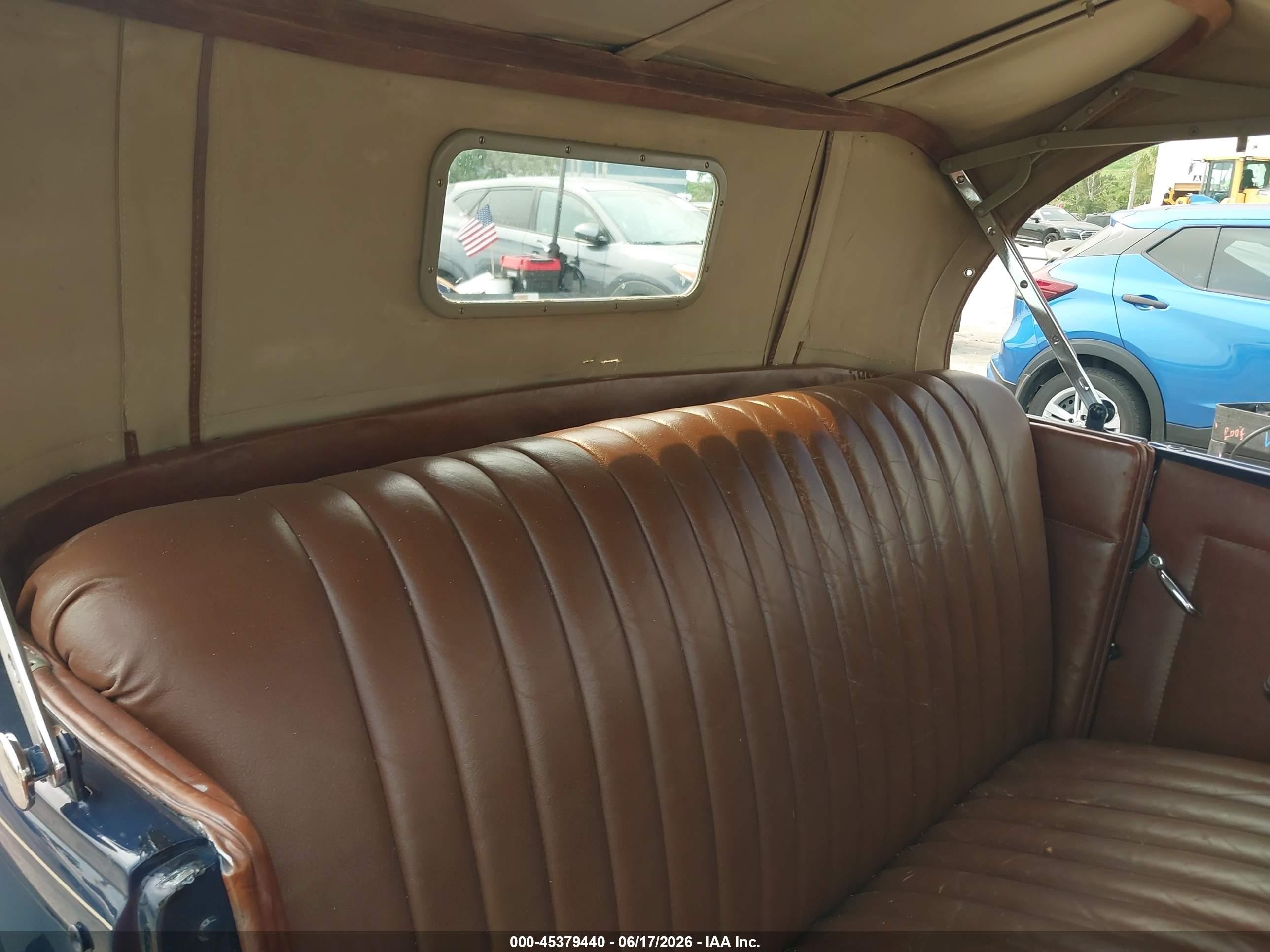 1970 Ford Model A Roadster Blue vin: A4142825