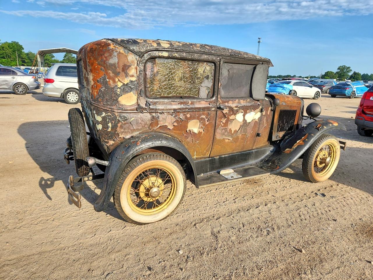 1931 Ford Model A Burn vin: A4166449