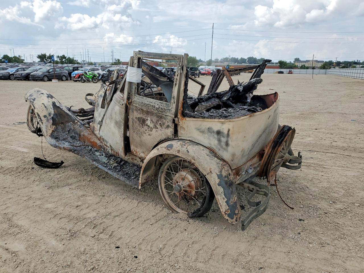 1929 Ford Model A Burn vin: A636521