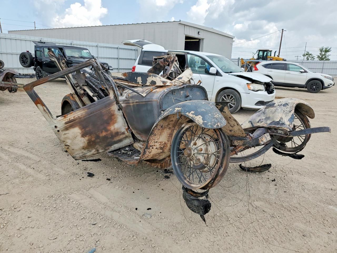 1929 Ford Model A Burn vin: A636521