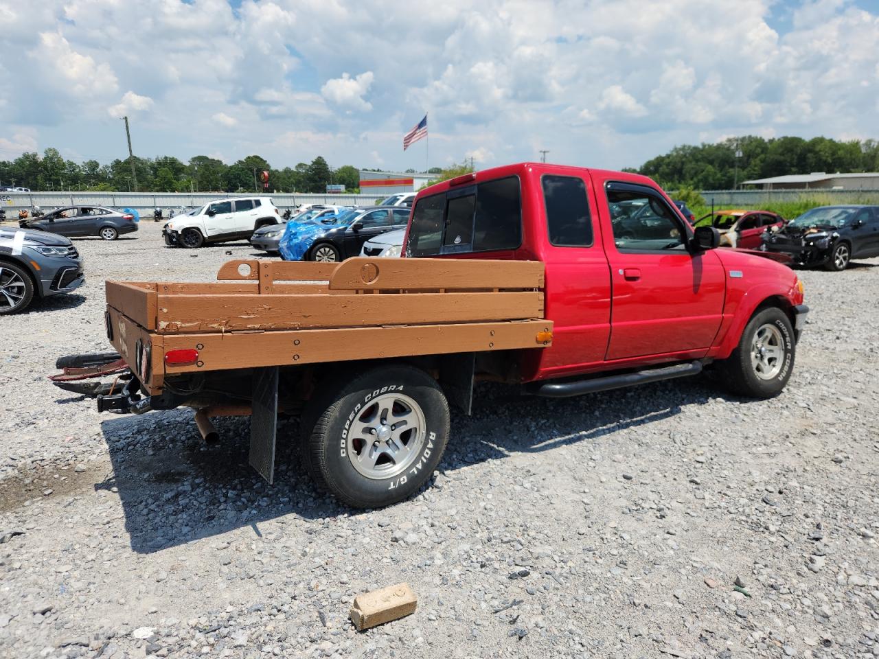 2004 Mazda B2300 Cab Red vin: AL04AN00500045967