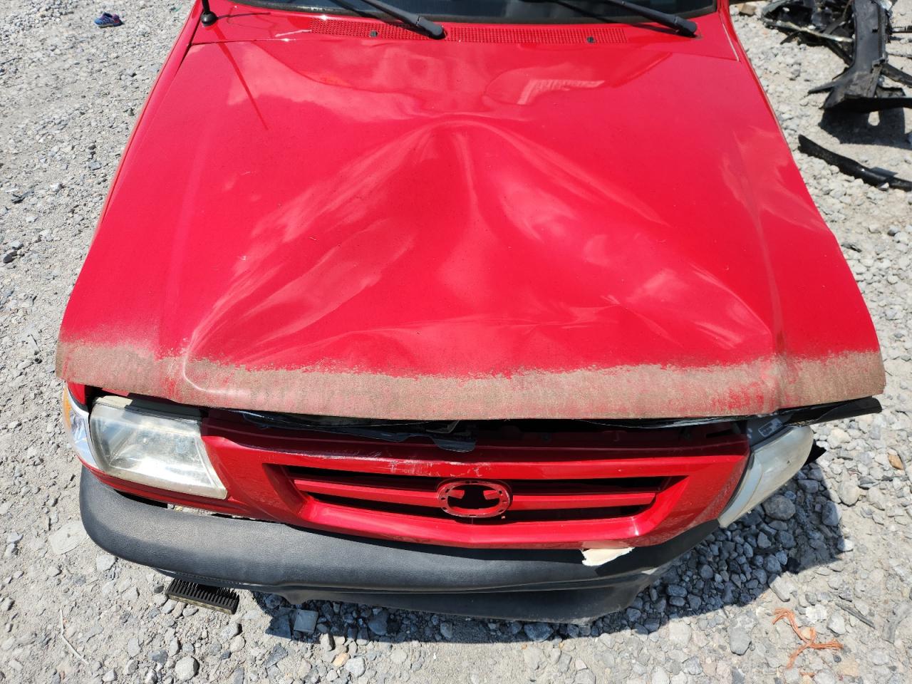 2004 Mazda B2300 Cab Red vin: AL04AN00500045967