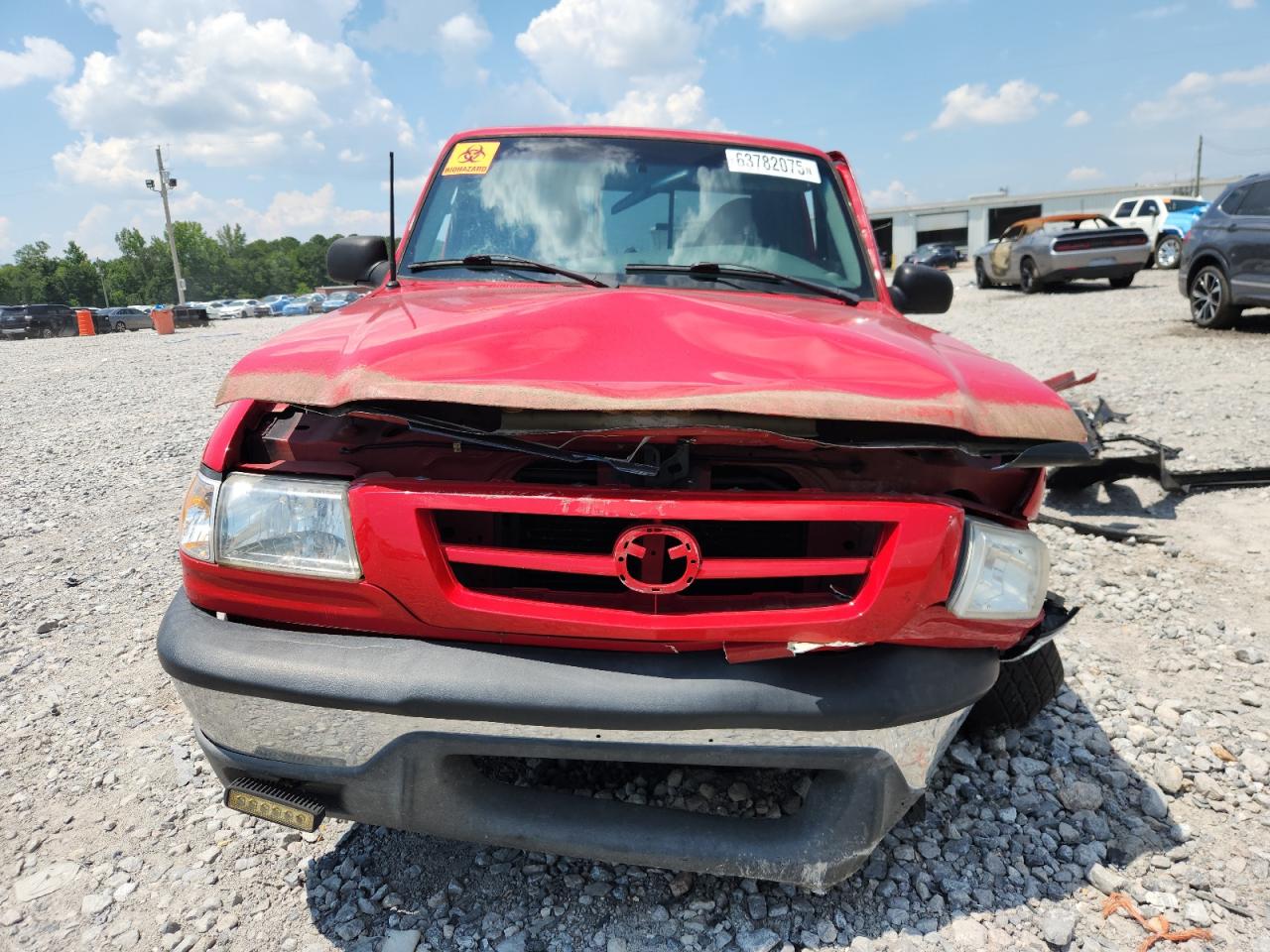 2004 Mazda B2300 Cab Red vin: AL04AN00500045967