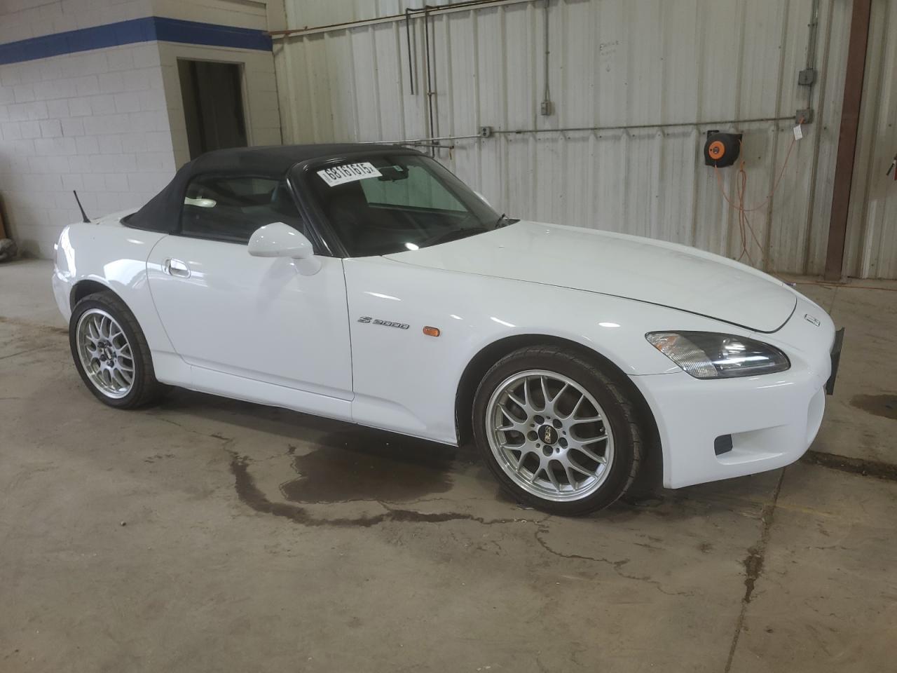 1999 Honda S2000   White vin: AP11003757