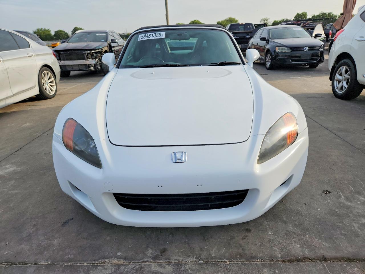 1999 Honda S2000 White vin: AP11003757