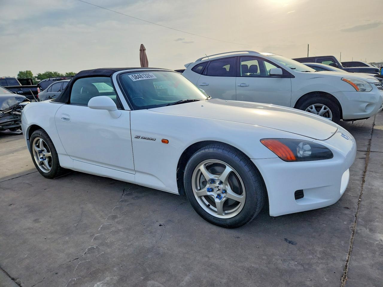 1999 Honda S2000 White vin: AP11003757
