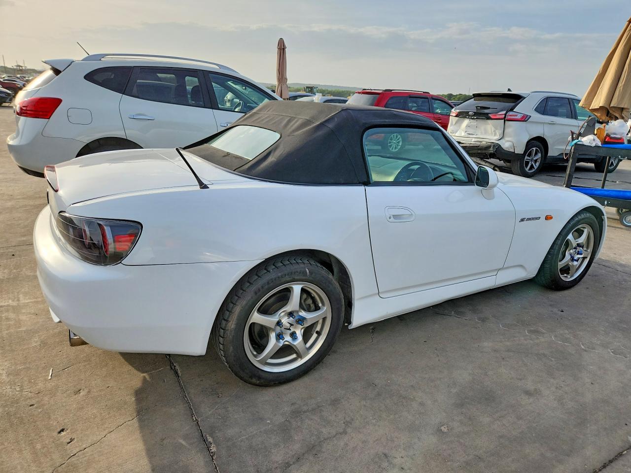 1999 Honda S2000 White vin: AP11003757