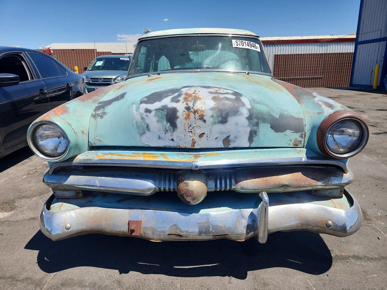 1953 Ford Customline Silver vin: B3LG146482