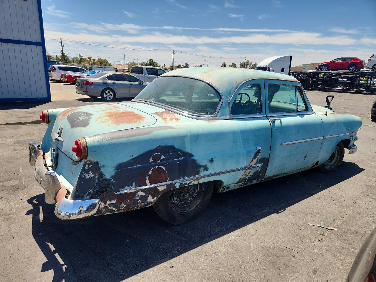 1953 Ford Customline Silver vin: B3LG146482