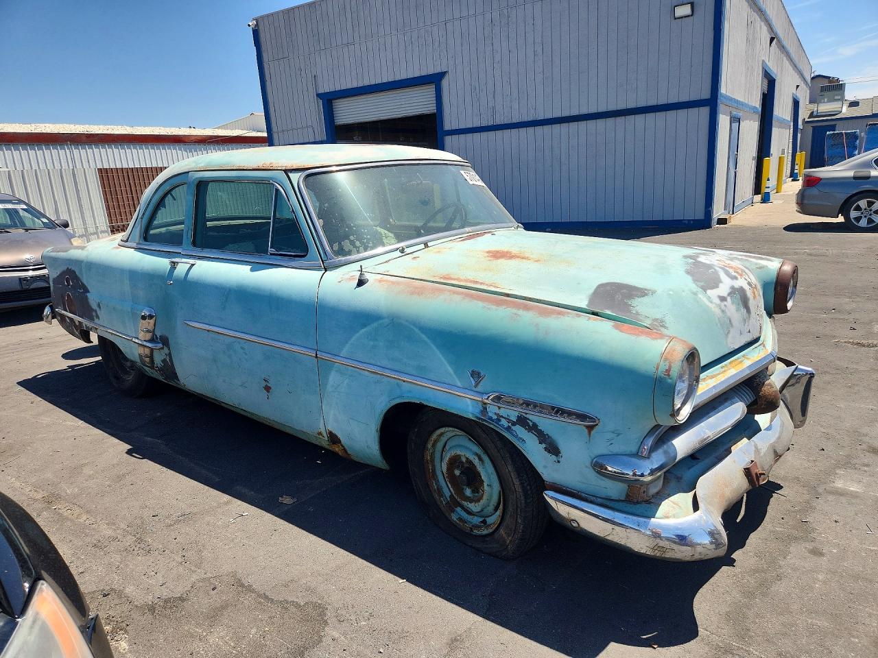 1953 Ford Customline Silver vin: B3LG146482