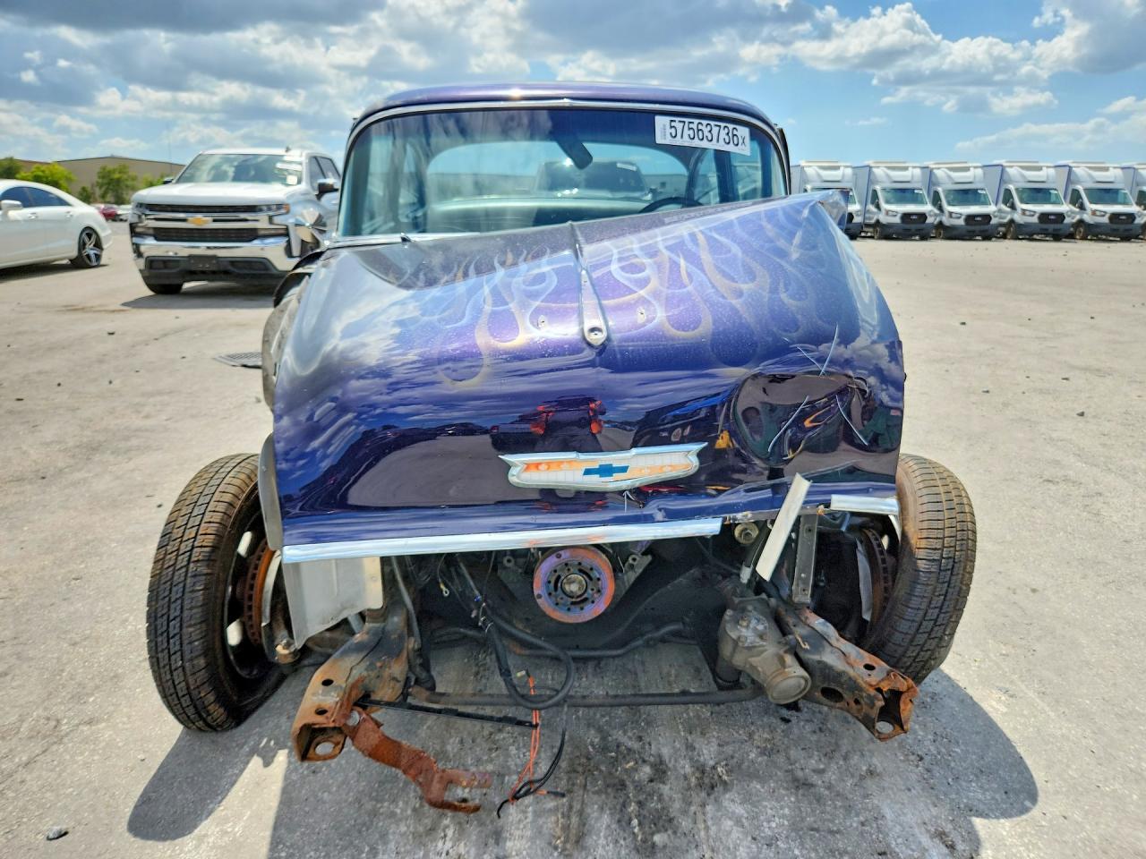1955 Chevrolet 210 Delray Blue vin: B55L092353