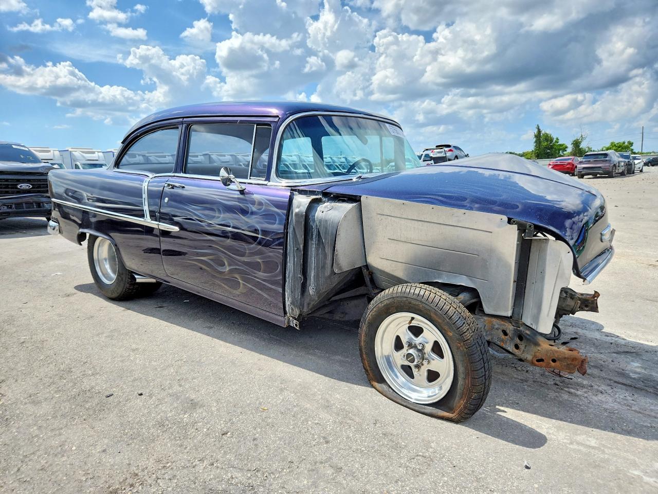 1955 Chevrolet 210 Delray Blue vin: B55L092353