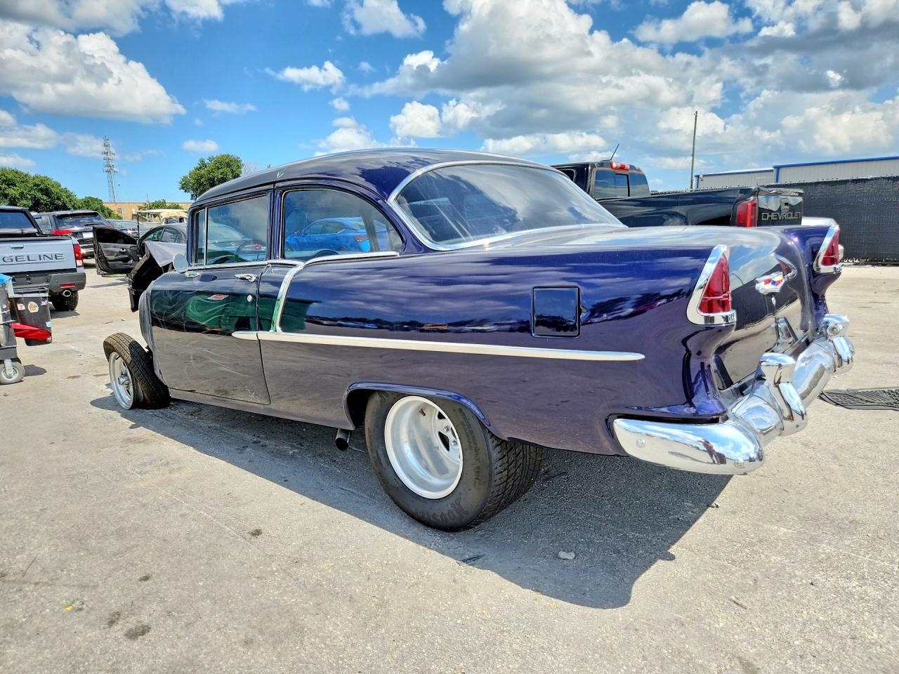 1955 Chevrolet 210 Delray Blue vin: B55L092353
