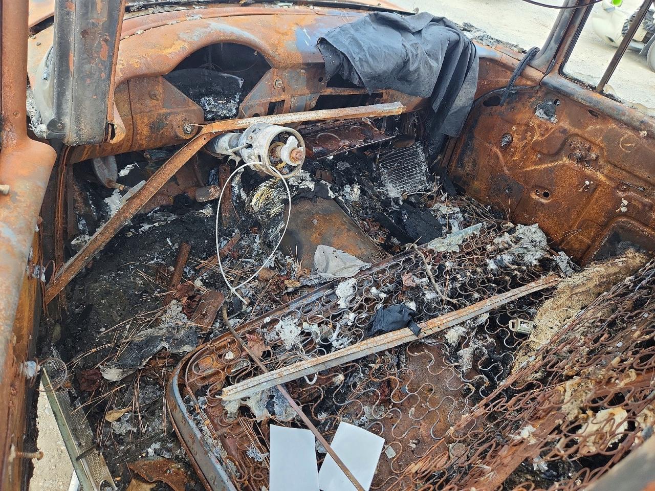 1955 Chevrolet Uk Burn vin: B55N068064